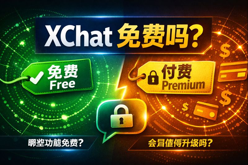 XChat 是免費嗎？