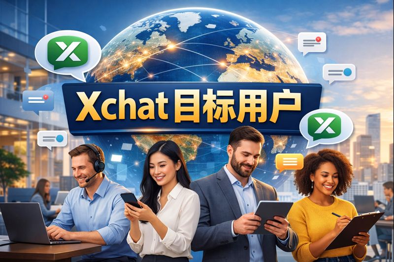 Xchat目標使用者是哪些?