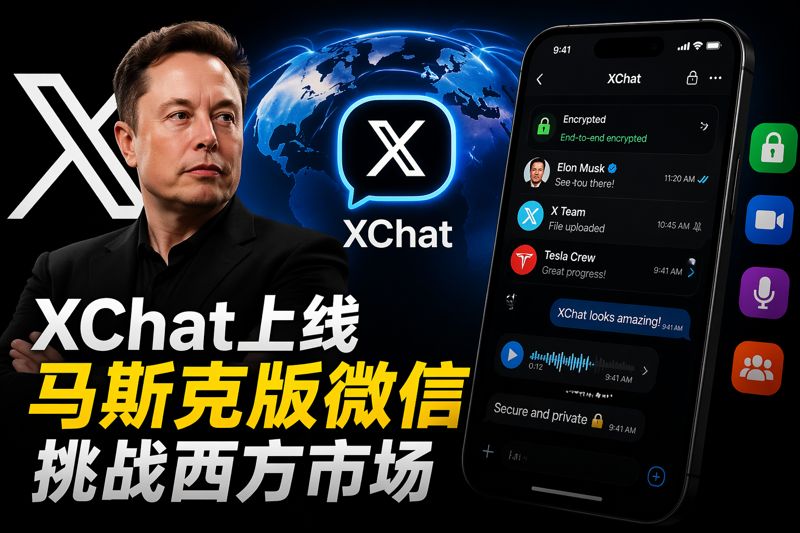 XChat上線：馬斯克版微信如何挑戰西方市場?