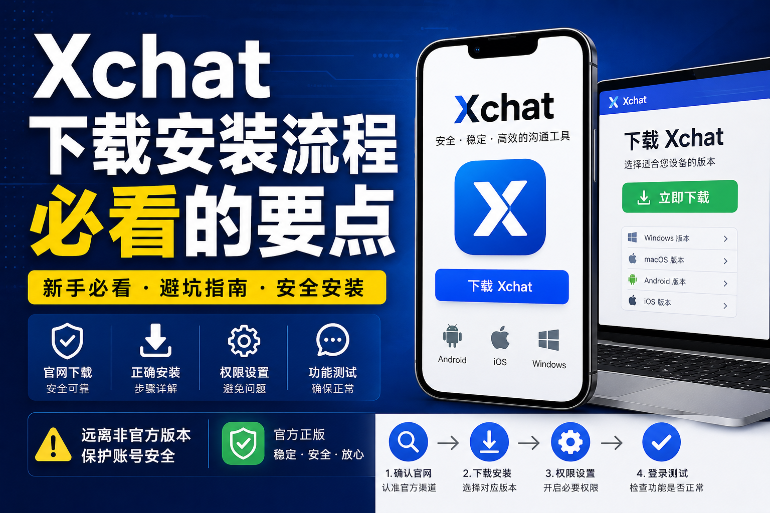 Xchat新手下載安裝流程｜必看的哪幾個要點？